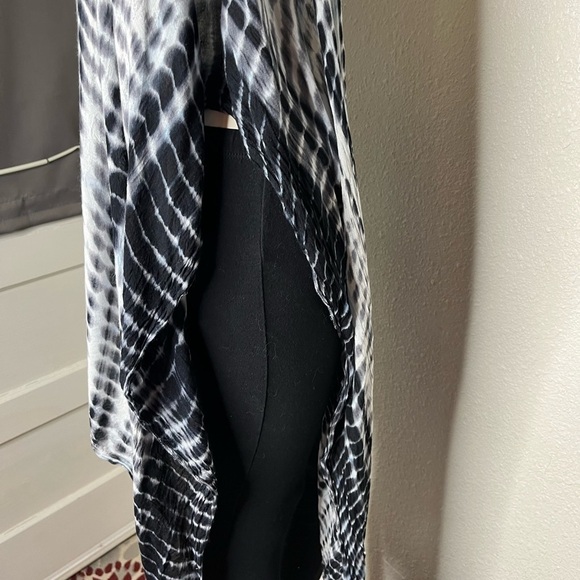 Michael Stars Tie Dy Long Shawl Cardigan - Picture 2 of 5
